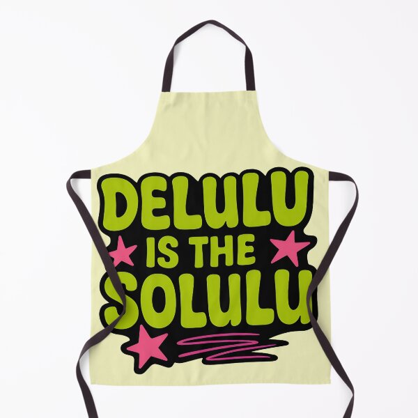 Item preview, Delulu Is The Solulu – Funny Trendy Internet Quote designed and sold by Imaginationbeyond.