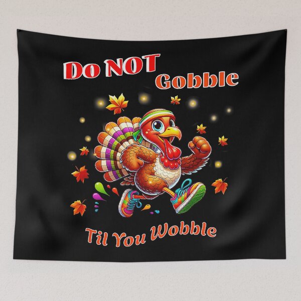 Item preview, Funny Gobble You Wobble Thanksgiving Turkey designed and sold by JEFDodsonArt.