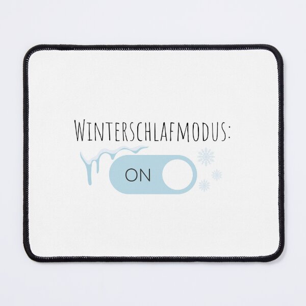 Item preview, Winterschlafmodus: ON – Minimalist design for relaxed winter moments designed and sold by SparkLuxe.