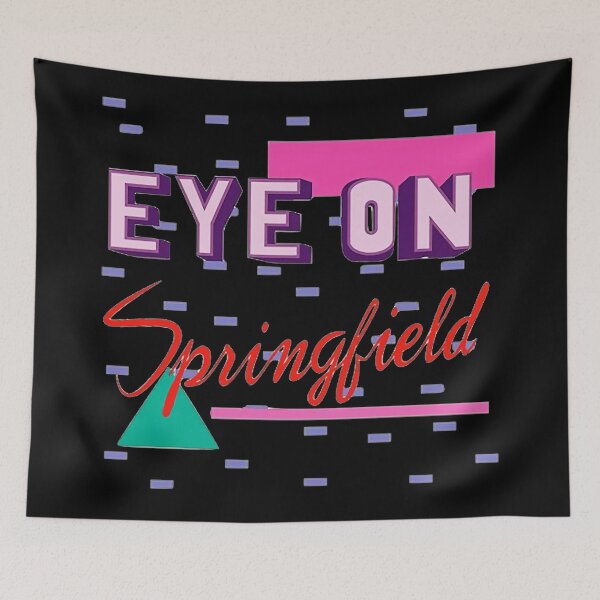 Item preview, Eye On Springfield Simpsons designed and sold by oraeetan.