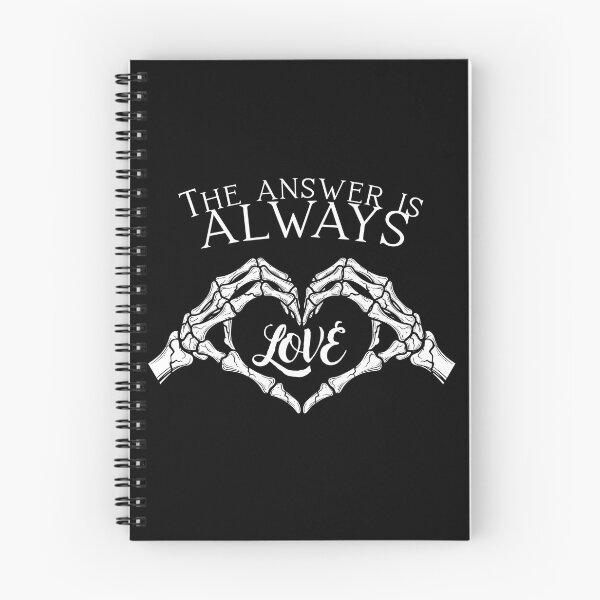 Item preview, The answer is always love Aesthetic Alternative Design designed and sold by OldSkullDesigns.
