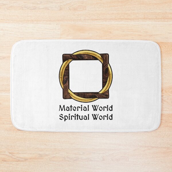 Item preview, Material World, Spiritual World designed and sold by sirglennbo.