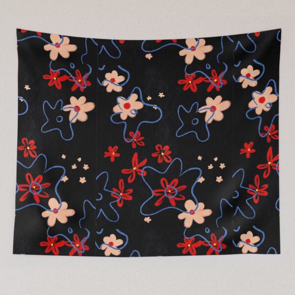 Item preview, Blackboard Floral designed and sold by maccm.