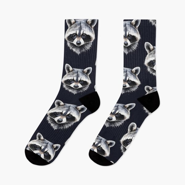 Item preview, Nightshade raccoon face in watercolor style designed and sold by LiskoDesign.