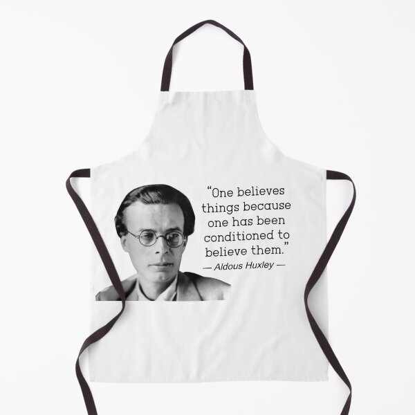 Item preview, Aldous Huxley Belief Quote designed and sold by TsunamiDesigns.
