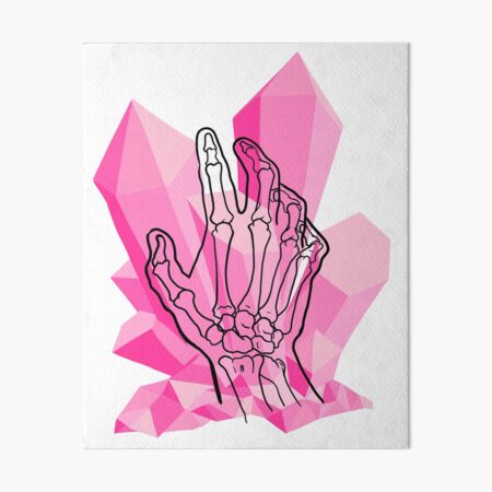 The Crystal Kingdom Art Board Print