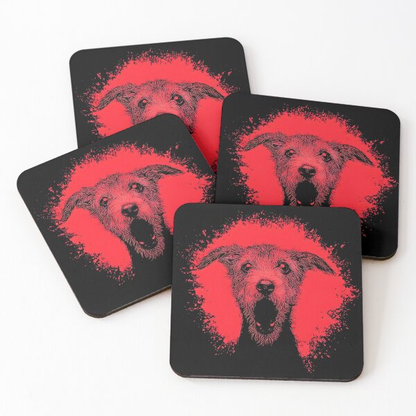 Item preview, Energetic Shouting Terrier Dog  designed and sold by Shoot-The-Moon.