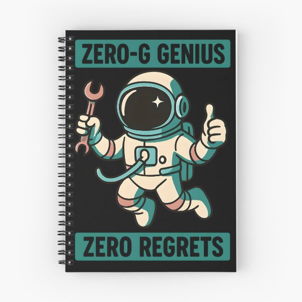 Item preview, Zero-G Genius Zero Regrets designed and sold by TeeTimeTreasure.