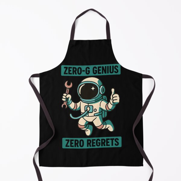 Item preview, Zero-G Genius Zero Regrets designed and sold by TeeTimeTreasure.