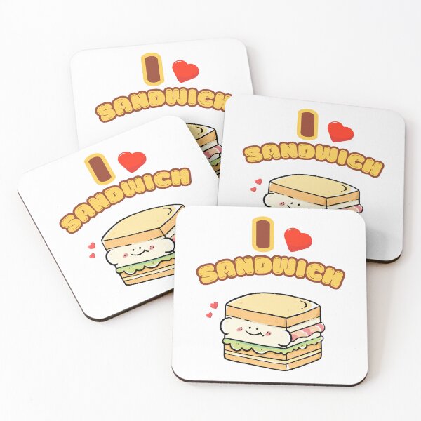 Item preview, I Love Sandwich T-Shirt designed and sold by BankshopTH.