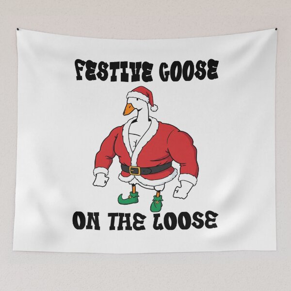 Item preview, Goose The Funny Xmas Loose Festive On Silly Goose Quote designed and sold by Rackaam777Art.