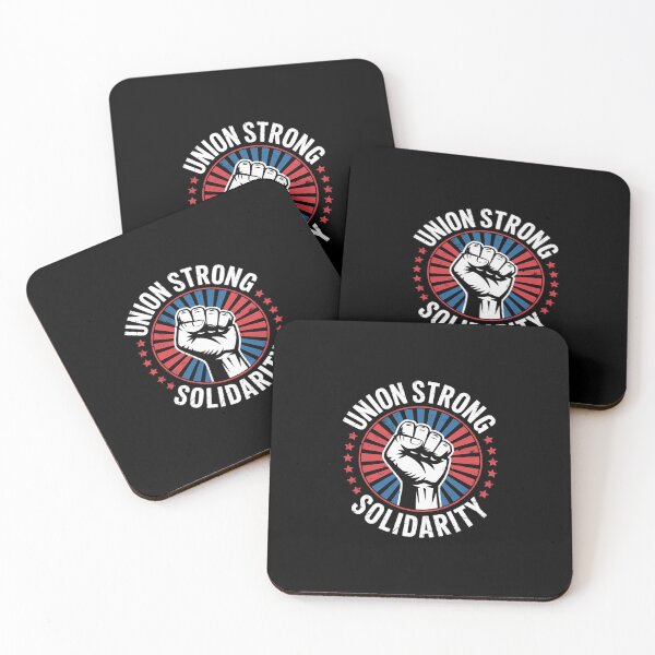 Item preview, Union Strong Solidarity Fist Workers Rights US Union Thug  designed and sold by EllinoKlemo.