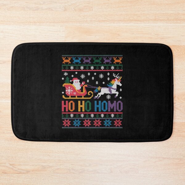 Item preview, HoHo Homo Gay Christmas Sweater LGBT Pride LGBTQ Proud Ally designed and sold by FranzFriesen.
