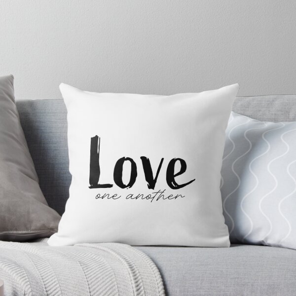 Item preview, Love One Another – Christian Faith Typography T-Shirt Design designed and sold by CrossCrafted.