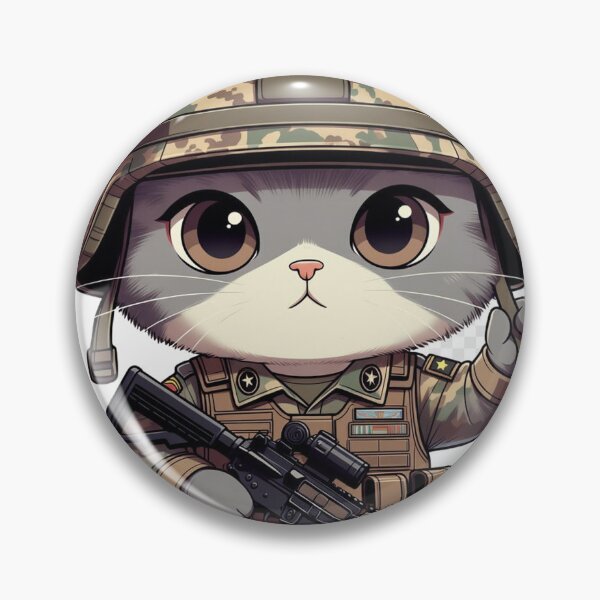 Item preview, Chibi Army Cat designed and sold by laysonjld01.