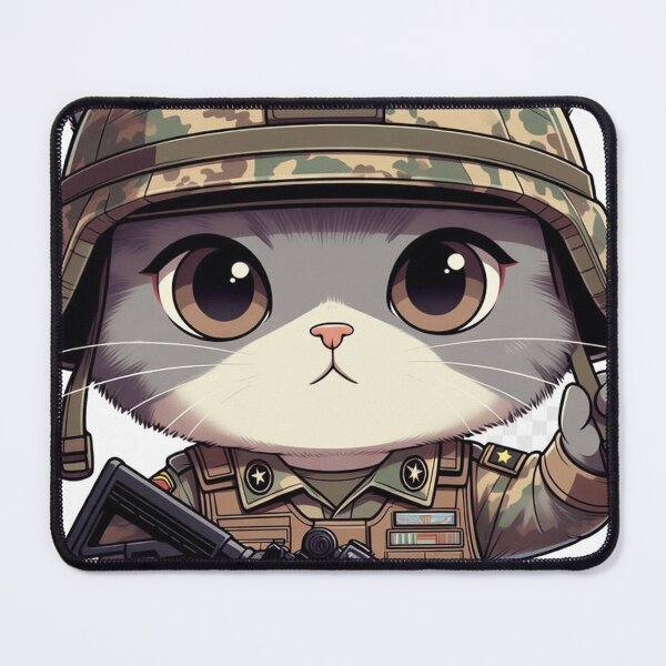 Item preview, Chibi Army Cat designed and sold by laysonjld01.