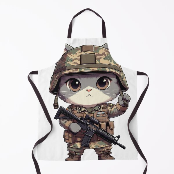 Item preview, Chibi Army Cat designed and sold by laysonjld01.