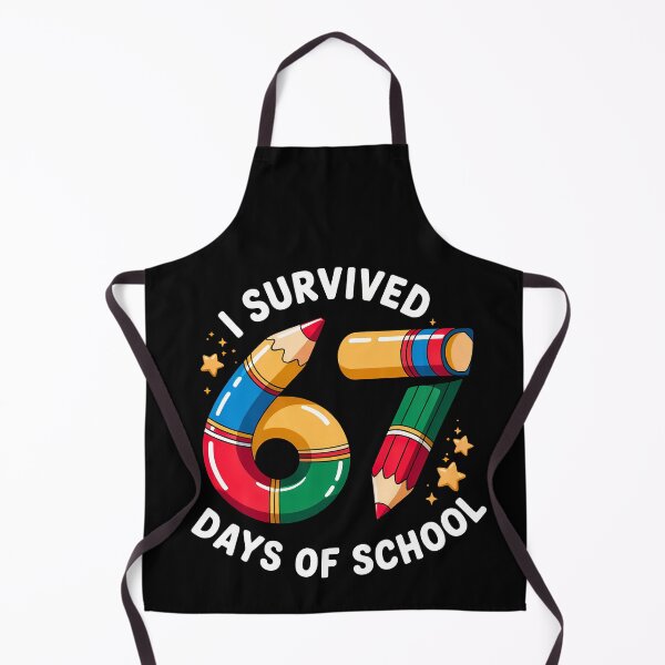 Item preview, i survived 67 days of school six seven meme designed and sold by VividDripCo.