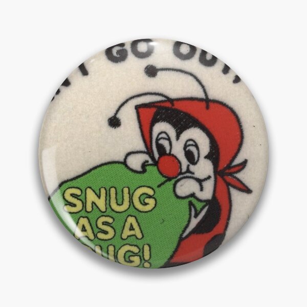 Item preview, Can't Go Out, I'm Snug as a Bug! - Cute Ladybug Sticker designed and sold by knhislop.