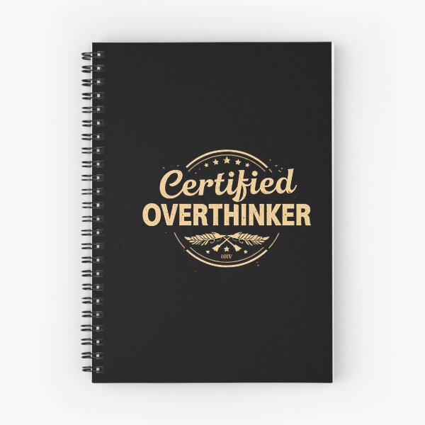 Item preview, Certified Overthinker designed and sold by FitEnvy.