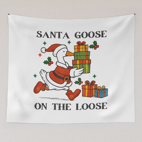 Item preview, Festive Quote Goose Funny Loose On Goose Silly The Xmas designed and sold by Rackaam777Art.