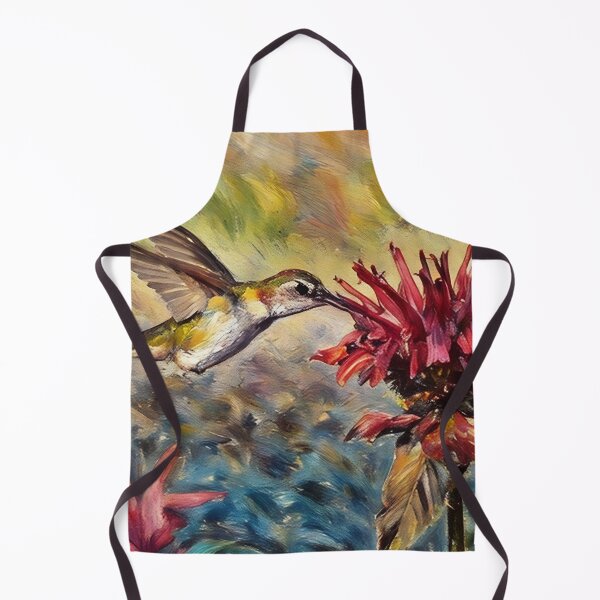 Item preview, Hummingbird and Bee balm designed and sold by tomorrowsart.
