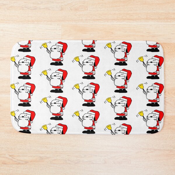 Item preview, Snoopy dressed as Santa Claus with beard and bell designed and sold by Polarisofficial.