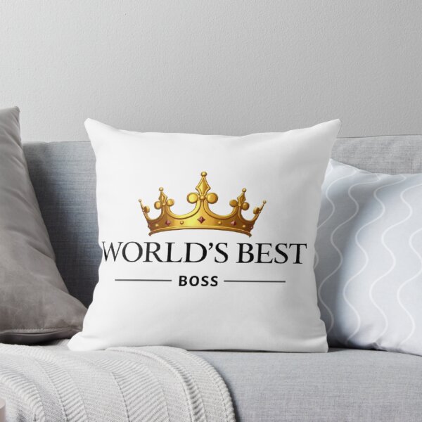 Item preview, World’s Best Boss Crown Design – Elegant Boss’s Day Gift designed and sold by Artaprintly.