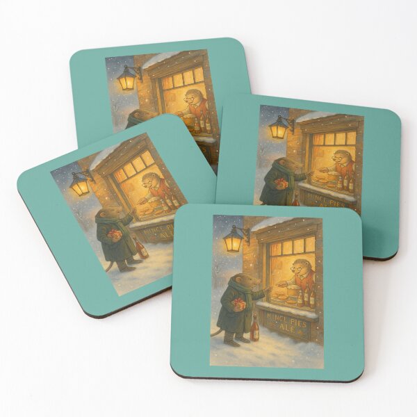 Item preview, Rat’s Errand – The Wind in the Willows Christmas Eve designed and sold by Novel Works Studio.