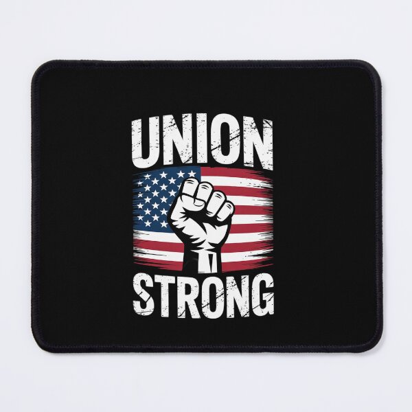 Item preview, Union Strong USA Flag Labor Day designed and sold by EllinoKlemo.