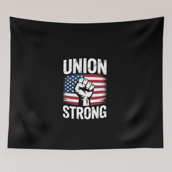 Item preview, Union Strong USA Flag Labor Day  designed and sold by EllinoKlemo.