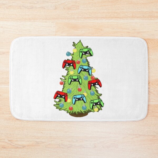 Item preview, Video game controller Christmas tree designed and sold by Artistkhg.