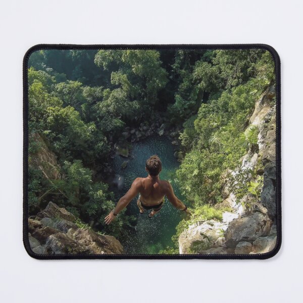Item preview, Leap of Freedom – Cliff Dive into Nature’s Heart designed and sold by casualnature.