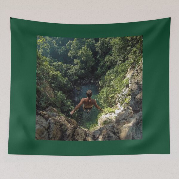 Item preview, Leap of Freedom – Cliff Dive into Nature’s Heart designed and sold by casualnature.