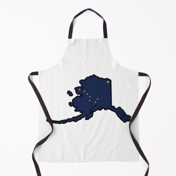 Item preview, State Flag Map of ALASKA designed and sold by HFYD.