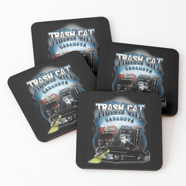 Item preview, Ratfink Trash Cat designed and sold by elleandrusa.