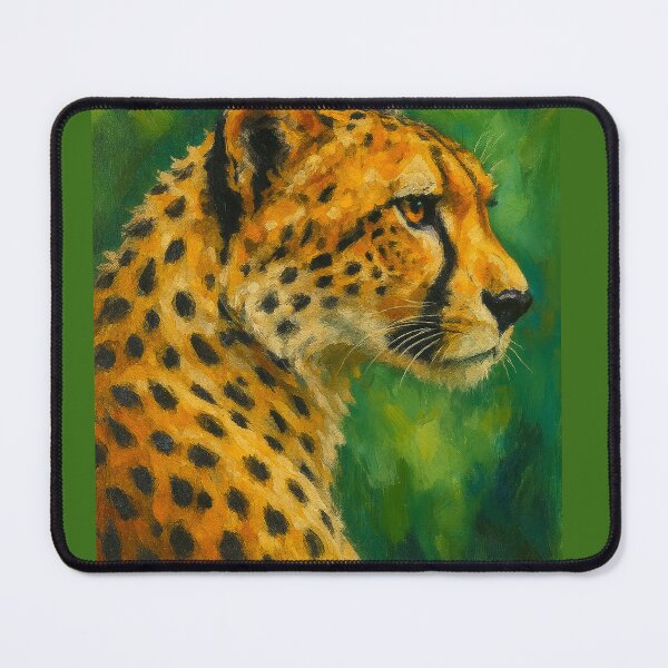 Item preview, Cheetah Wall Decor Nature Lovers Art Piece designed and sold by Joey Santiago.