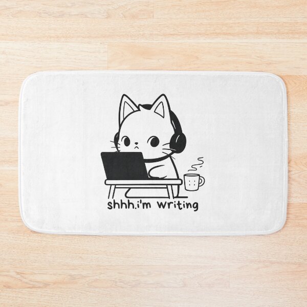 Item preview, Shhh I'm Writing designed and sold by SnorkleSupply.
