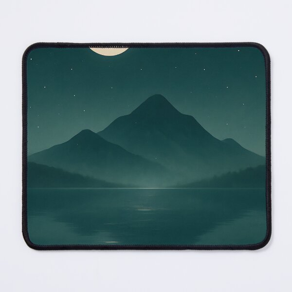 Item preview, Dreamlike silence – moonlight over the mountains designed and sold by Helleradi.