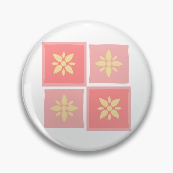Item preview, Ichimatsu Stars Kimono Pattern Pink designed and sold by urrin DESIGN.