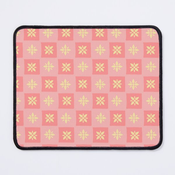 Item preview, Ichimatsu Stars Kimono Pattern Pink designed and sold by urrin DESIGN.