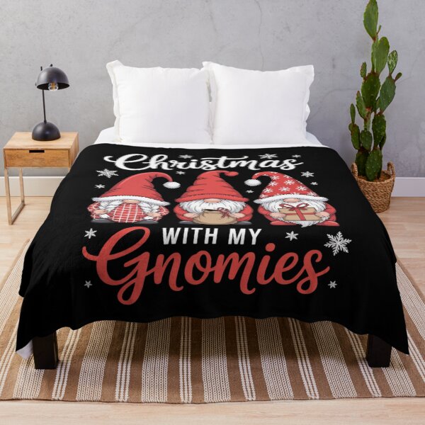 Item preview, Gnome Family Christmas for Women Men - Buffalo Plaid designed and sold by FranzFriesen.