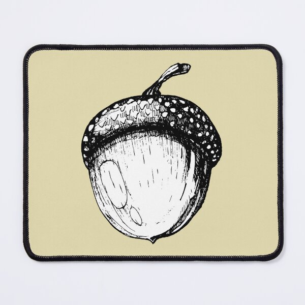 Item preview, Hand-Drawn Acorn Line Art - Minimalist Autumn Botanical Sketch designed and sold by SKETCHYANDGRAPHIC.