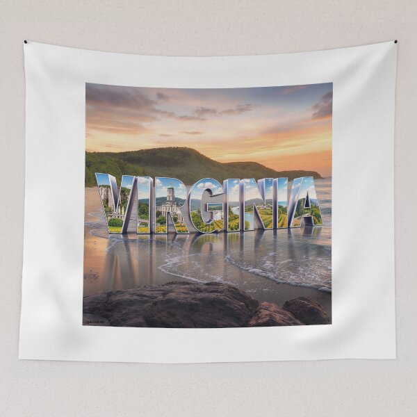 Item preview, Virginia State Promotion Print designed and sold by Lichentroupe63.