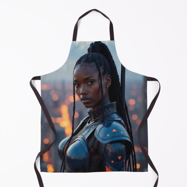 Item preview, Afrofuturist Warrior: Guardian of the Skyline designed and sold by Pulse Of Africa.