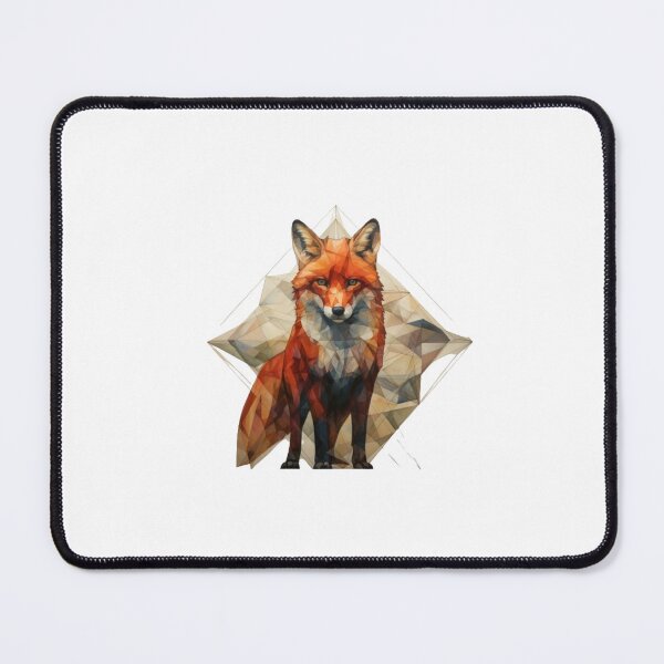 Item preview, Geometric Fox – Polygon Animal Art Design designed and sold by AvanasShop.
