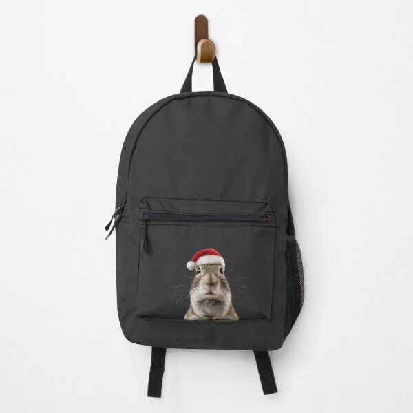 Item preview, Festive Cute Gerbil in Santa Hat designed and sold by LazyOwlStore.