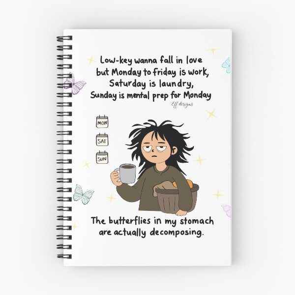 Item preview, Low-Key Wanna Fall in Love But I’m Busy – Funny Relatable Quote by EffDesigns designed and sold by effdesigns.