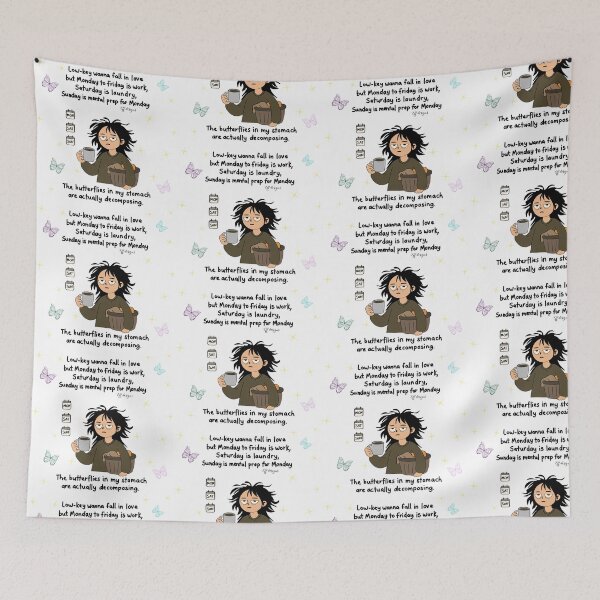Item preview, Low-Key Wanna Fall in Love But I’m Busy – Funny Relatable Quote by EffDesigns designed and sold by effdesigns.