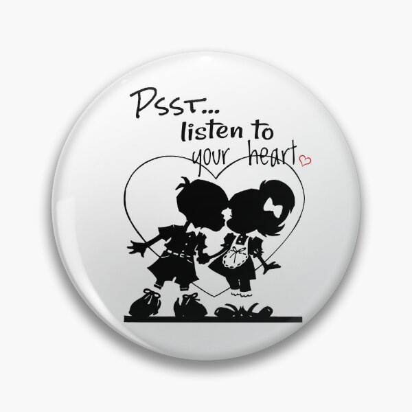 Item preview, Psst...listen to your heart designed and sold by Karaburmagirl.